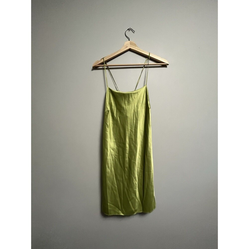 Set of 3 Parade slips satin tie back slip S, shaping periwinkle XS, pink XS